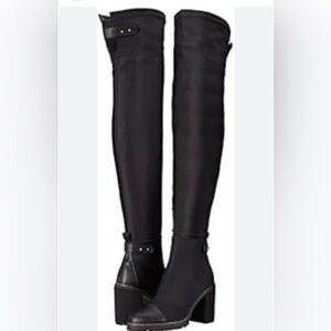 Chinese Laundry Black Over-the-Knee Women's Boots